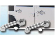 Chrome ABS Door Handle Cover 6Pc 2-door SUV For Jeep Wrangler JK 07-18 Replacement
