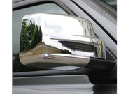 Chrome ABS plastic Mirror Cover 2Pc 4-door SUV For Jeep Patriot 07-17 Replacement