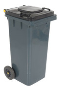 GREY POLY TRASH CAN 32 GAL CAPACITY Replacement