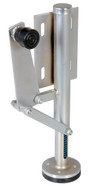 Steel Right Mount Hand Operated Floor Lock 10 to 12 In. Height Silver Replacement