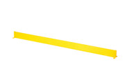 Steel Square Safety Handrail Toe Board 68.625 In. x 3.875 In. x 4 In. Yellow Replacement