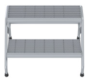 ALUMINUM STEP STAND 2 STEP WIDE WELDED Replacement