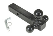 Steel Three Ball Tow Hitch 7500 Lb. Capacity Black Replacement