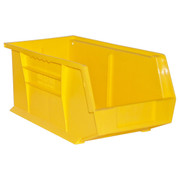 Plastic Hook On D Style Bins 15 In. x 8 In. x 7 In. 60 Lb. Capacity 12 Pack Yellow Replacement