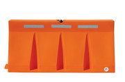 INTERLOCKING TRAFFIC BARRIER 6 FT ORANGE Replacement