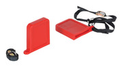 Thin Polyurethane Fork Tip Protector 5.625 In. x 0.75 In. Fork Pocket Red Replacement