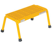 Aluminum 1 Step Stand 500 Lb. Capacity Yellow Replacement
