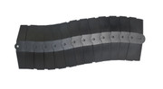 ABS Plastic Sidewinder Protector 40 In. x 13.625 In. 260 Lb. Load Capacity Black Replacement