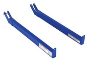 Steel Portable Cantilever Cart Arms 30 In. Blue Replacement