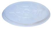 Polyethylene Drum Cover Closed Head 55 Gallon Clear Replacement