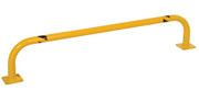 Steel Low Profile Rack Guard Bollard 48 In. Length Yellow Replacement