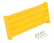 Steel 2 Ribbed Bolt On Style Guard Rail 24 In. Length Yellow Replacement