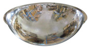 Acrylic Industrial Dome Mirror 34 In. Dia 360 Degrees 36 plus Ft. Viewing Distance Covered Silver Replacement