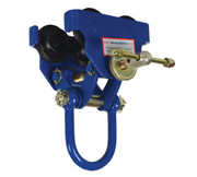 Steel Quick Install Manual Trolley 7 In. x 11.625 In. x 12 In. 2000 Lb. Capacity Blue Replacement