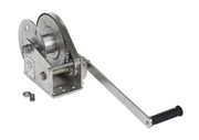 StaIn Less Steel Hand Winch 1800 Lb. Capacity Silver Replacement