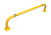 Steel Low Profile Rack Guard Bollard 36 In. Length Yellow Replacement