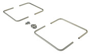 Galvanized Steel Cargo Bar Hoops for CB Series 1 In. Projection Replacement