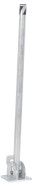 Steel Fold-Down Galvanized Bollard 42 In. Silver Replacement