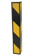 Molded Rubber Corner Protector 6 In. x 6 In. x 39 In. Black Replacement