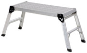 Aluminum Folding Step Platform 15 In. x 35 In. 250 Lb. Capacity Silver Replacement