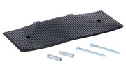 Rubber Male End Cap Concrete Hardware 9.4688 In. x 23.5 In. x 1.625 In. 40000 Lb. Capacity Black Replacement