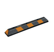 Recycled Rubber Car Stop 31.5 In. x 5.75 In. x 4 In. Black Replacement