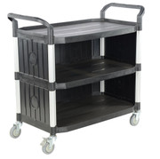 COMMERCIAL CART 43X20 3SHELF W PANELS Replacement