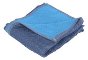 PolyesterNon-Woven Cotton Heavy Duty Quilted Moving Pad 80 In. x 72 In. x 1 In. Blue Replacement