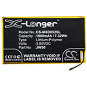 1900MAH 7.32WH LI-POLYMER BATTERY Replacement