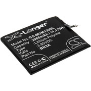 3.85V 2900MAH 11.17WH BLACK 67.40 X 57.54 X 4.50MM Replacement