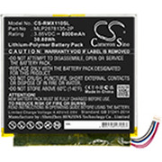 8000MAH 30.80WH LI-POLYMER BATTERY Replacement
