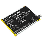 3.85V 4050MAH 15.59WH BLACK 82.76 X 62.50 X 4.72MM Replacement