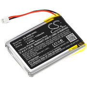 3.7V 1100MAH 4.07WH BLACK 43.10 X 30.00 X 8.50MM Replacement