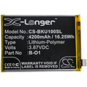 4200MAH 16.25WH LI-POLYMER BATTERY Replacement