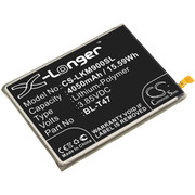 3.85V 4050MAH 15.59WH BLACK 79.42 X 59.70 X 4.70MM Replacement