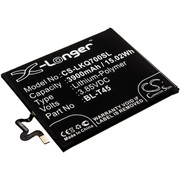 3.85V 3900MAH 15.02WH BLACK 79.20 X 66.30 X 4.20MM Replacement