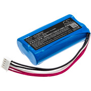 7.4V 2600MAH 19.24WH BLUE 68.00 X 36.80 X 20.20MM Replacement