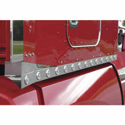 KENWORTH T660 YEAR 2016 1.5 X 86 IN SLEEPER PANELS WEXTENSIONS W28 BULLSEYE AMBER LED LIGHTS Replacement