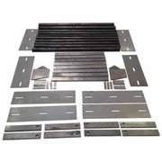 T660 YEAR 2013 SINGLE RADIUS FENDER BRACKET SET FOR PETERBILT FLEX AIR AND KENWORTH AG380 SUSPENSIONS