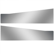 T660 YEAR 2015 1.5 INCH STAINLESS STEEL BLANK SLEEPER EXTENSION PANELS