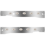 T660 YEAR 2008 CAB PANELS W BLOCK HEATER PLUG DUAL STEP LIGHT HOLE 10 P3 AMBERCLEAR LEDS W RME