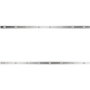 T660 YEAR 2013 3 IN SLEEPER PANELS WITH 16 P3 AMBERCLEAR LIGHTS WITH 86 IN SLEEPER