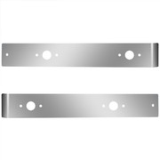 T660 YEAR 2017 2.375 IN SS STRAIGHT SLEEPER EXTENSION PANELS WITH 4 P3 LIGHT HOLES
