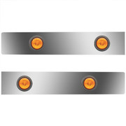T660 YEAR 2014 SS SLEEPER EXTENSION PANEL W.75IN AMBERAMBER LEDS W86IN STUDIO SLEEPER