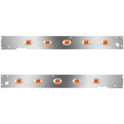 T660 YEAR 2016 CAB PANELS WITH DUAL STEP LIGHT HOLES 10 P3 AMBERAMBER LEDS WITH CME