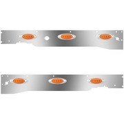 T660 YEAR 2012 CAB PANELS W BLOCK HEATER PLUG DUAL STEP LIGHT HOLES 6 P1 AMBERAMBER LEDS W RME