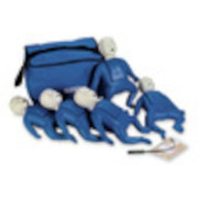 CPR Prompt Training and Practice Manikin Infant Blue 5-Pack Replacement