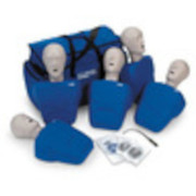 CPR Prompt Training and Practice Manikin Child-Adult 5-Pack Blue Replacement