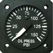1-14 Electric Oil Pressure Gauge 0 - 130 PSI TSO Replacement