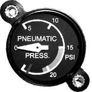 1.25IN UMA Pneumatic PressureRange 0-25 PSIDial Markings GA 5.0-10 YA 10-21 PSI Non-TSO Replacement